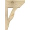 Ekena Millwork Funston Slat Rough Sawn Outlooker, Douglas Fir, 8"W x 16"D x 24"H OUT08X16X24FST06RDF - alternate 4